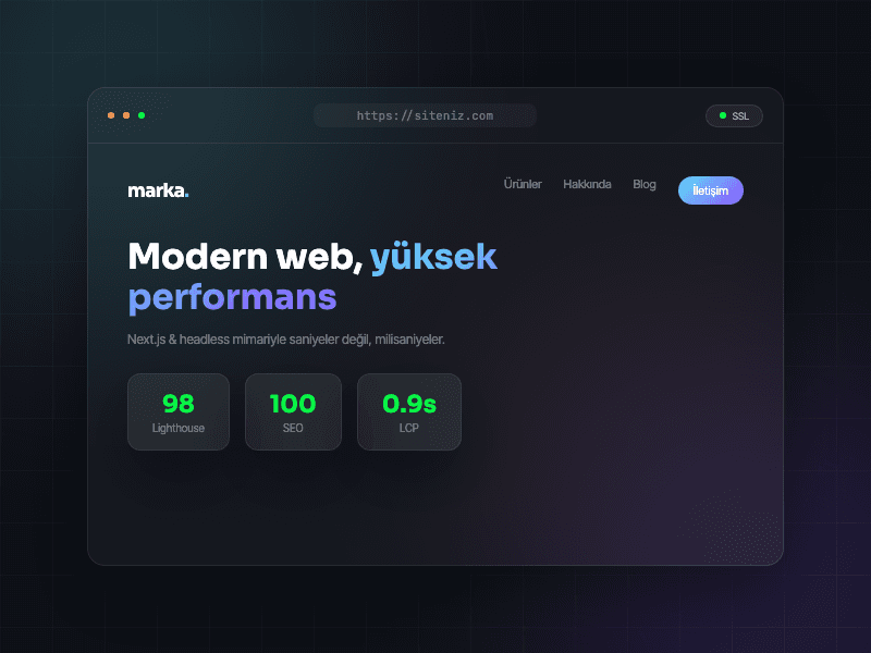 Web Sitesi Geliştirme